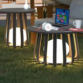 Lampadaire Extérieur De Jardin De Table Noir - Clowas.fr
